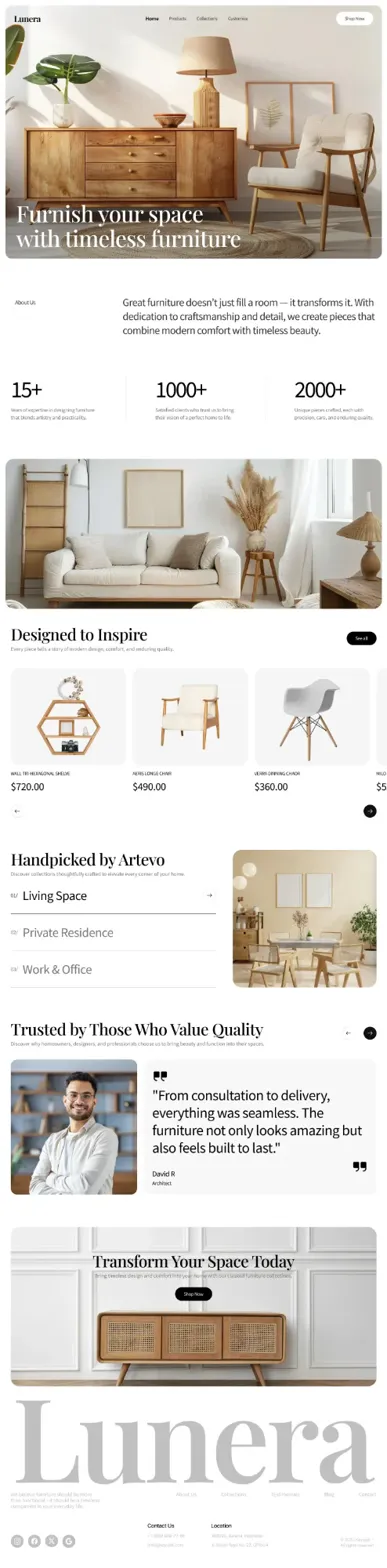 Sustainable Furniture: Our Commitment