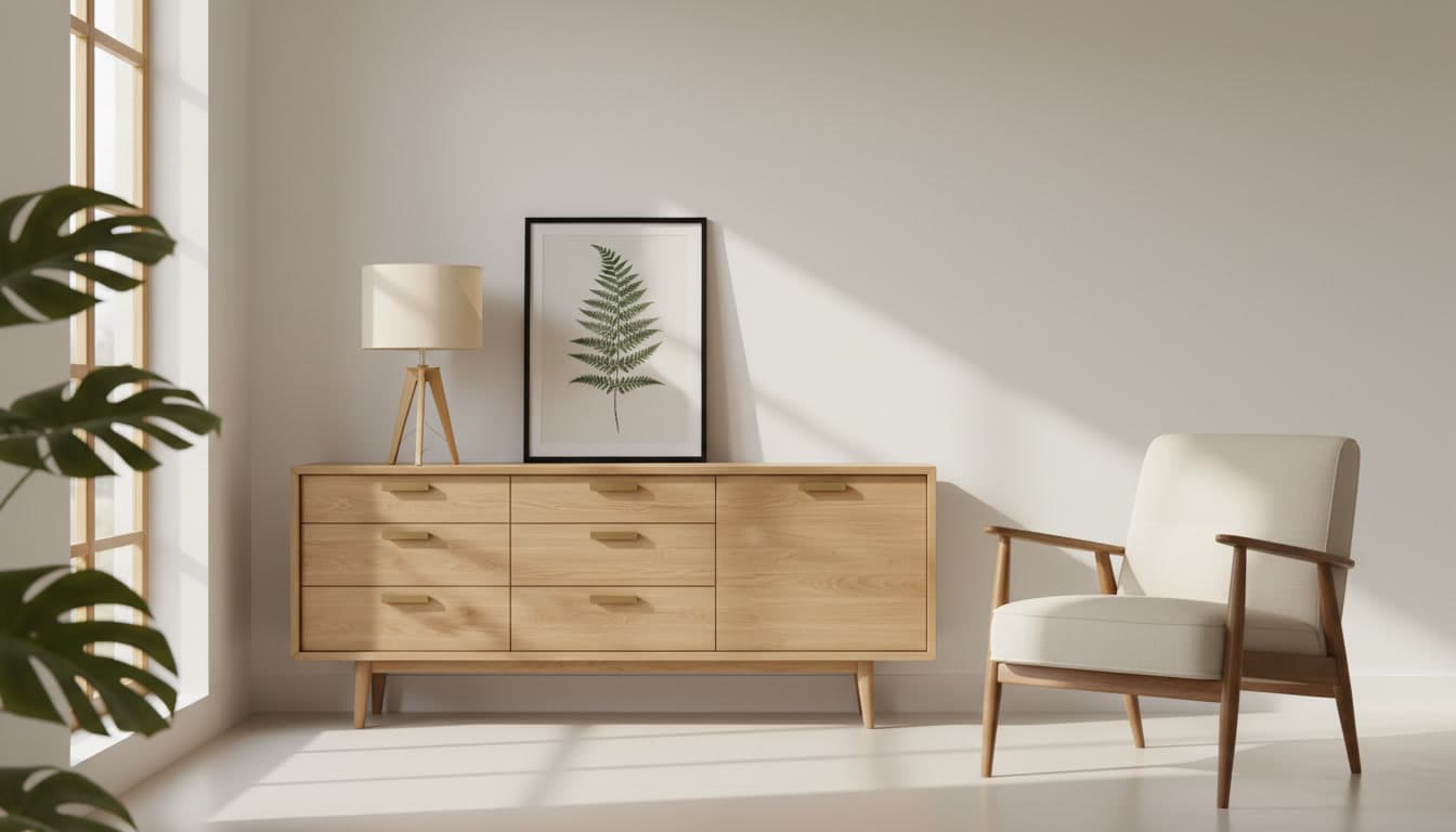 Timeless furniture scene